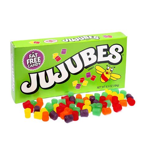 Jujubes Candy 5 5 Ounce Packs 12 Piece Box Candy Warehouse