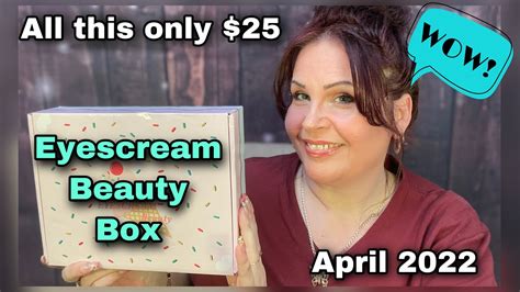 Literally My Favorite Eyescream Beauty Box Unboxing April