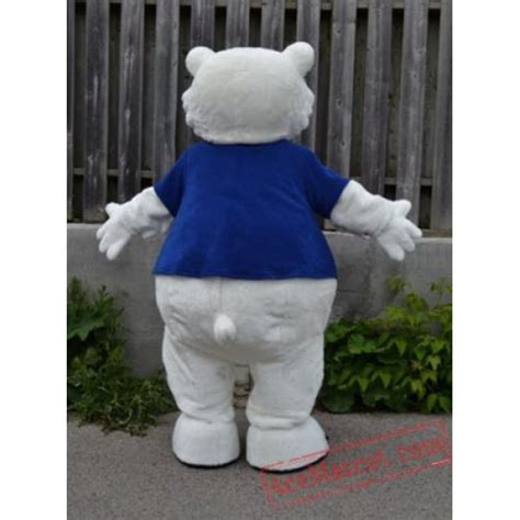 Polar Bear Mascot Costume