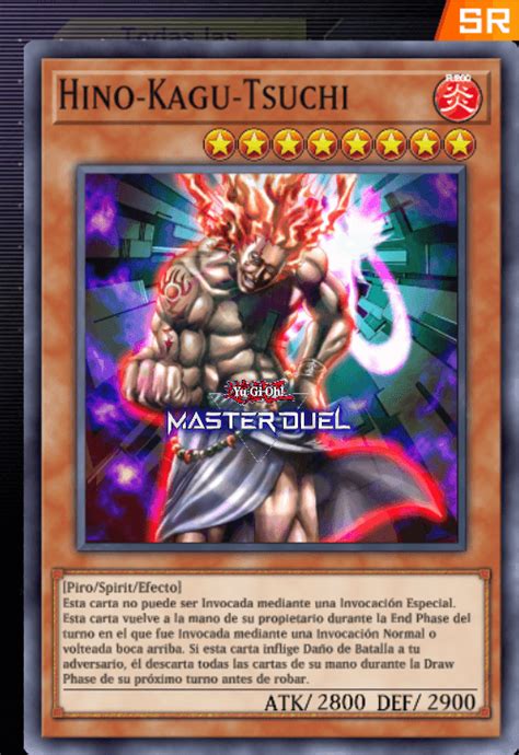 Hino Kagu Tsuchi Carta Bonyou S Yu Gi Oh Master Duel