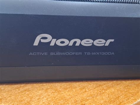 Aktywny subwoofer Pioneer TS WX130DA głośnik pod fotel z pilotem Głogów