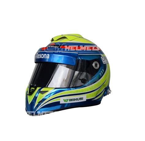 FELIPE MASSA 2016 F1 REPLICA HELMET FULL SIZE - CM Helmets