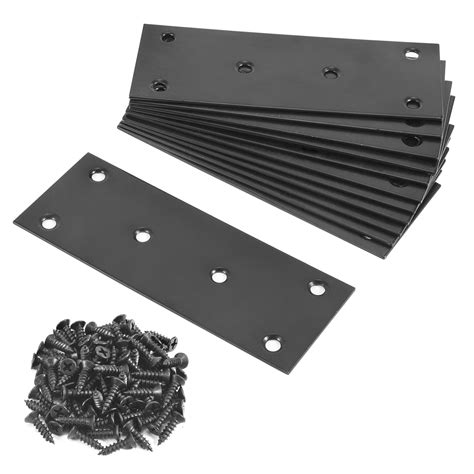 Buy Pack Black Flat Mending Plate Stainless Steel Heavy Duty