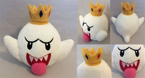 :Mario: King Boo Plush by PlushbaeCrafts on DeviantArt