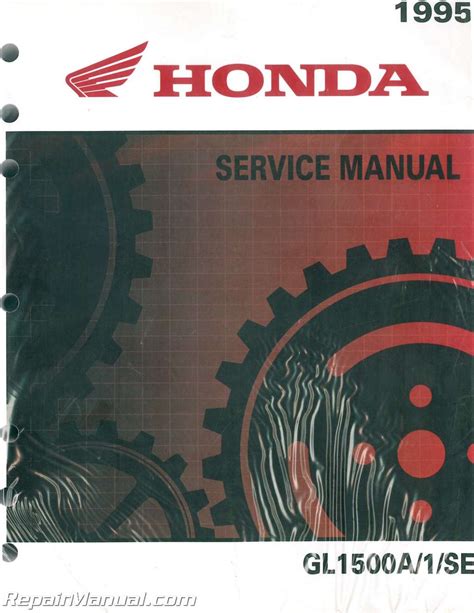 1995 Honda GL1500A SE Gold Wing Motorcycle Service Manual