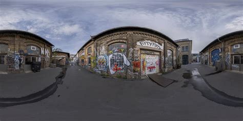 Berlin's Urban Landscape: Street Art and Graffiti - HDRi Maps and ...