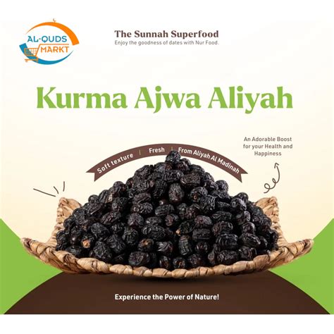 Kurma Ajwa Aliyah Vip Kurma Ajwa Aa Premium Quality Dates G