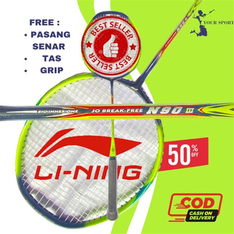 RAKET LINING BREAK FREE N90 Raket Lining N90 Raket Murah Kualitas