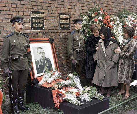 The Remains Of The Astronaut Vladimir Komarov A Man Who Fell From Space 1967 Rare Historical