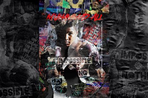 muhammad ali poster design  behance