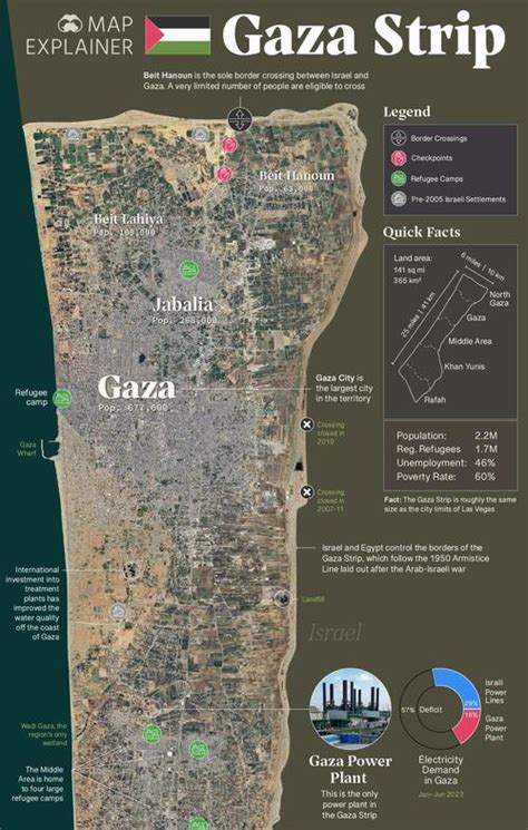 Map Explainer: The Gaza Strip