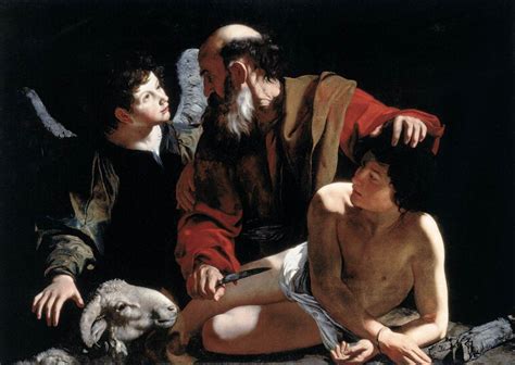 The Sacrifice Of Isaac Caravaggio Oil On Canvas Johnson