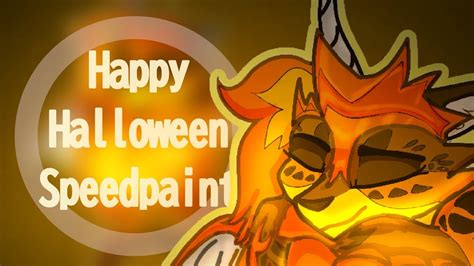 【happy Halloween Speedpaint】 Youtube