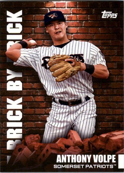 Topps Pro Debut Brick By Brick Bb Anthony Volpe Nm Mt