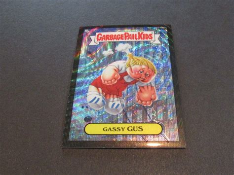 Gassy GUS [Black Wave Refractor] #199b Prices | 2022 Garbage Pail Kids ...
