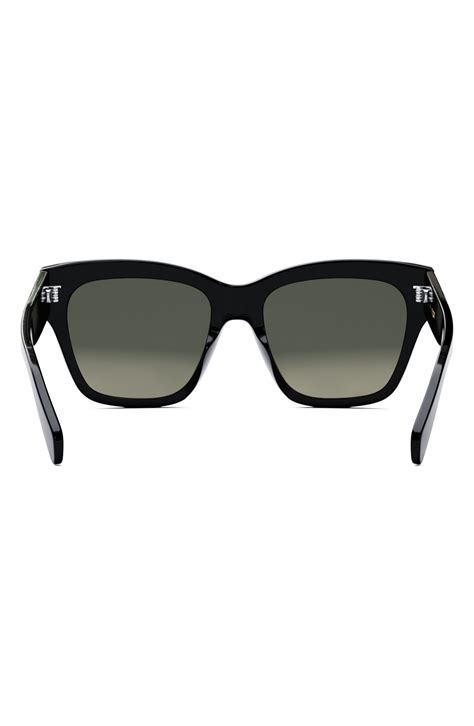 Celine Eyewear Triomphe Rounded Cat Eye Acetate Frames Smart Closet