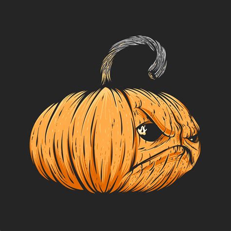 pumpkin halloween illustration 10961883 Vector Art at Vecteezy