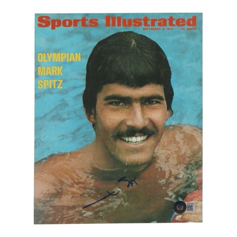 Mark Spitz Signed 8x10 Photo Beckett Pristine Auction