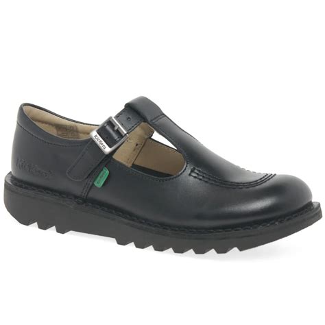 Kick T Girls Senior School Shoes Charles Clinkard