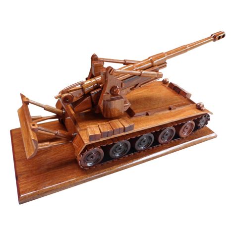 M110 Howitzer Mahogany Wood Model | Etsy