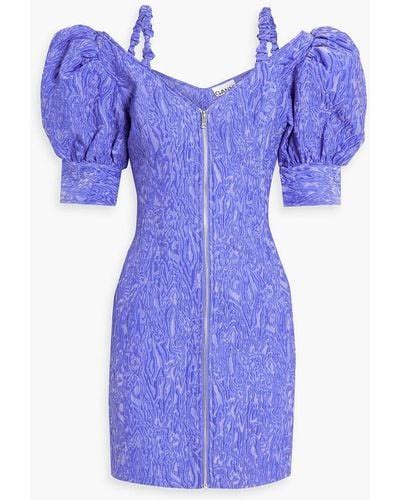 Purple Cold Shoulder Dresses For Women Up To 75 Off Lyst