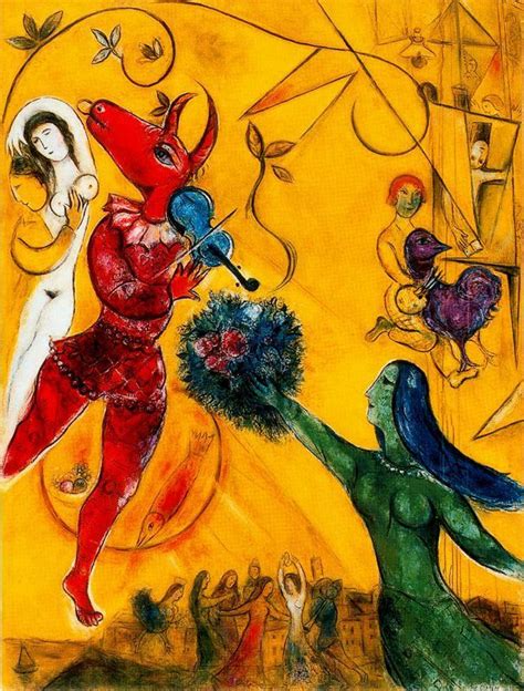 2083 Best Art Marc Chagall Images On Pinterest Marc Chagall