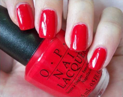 Opi Color So Hot It Berns