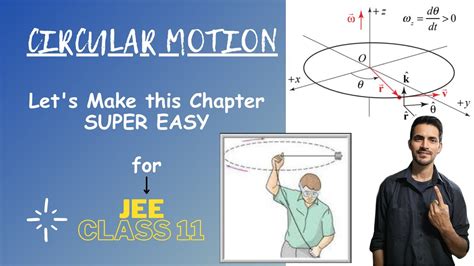 Circular Motion Class 11 Jee Mains Jee Advanced Youtube