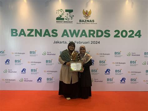 Laz Ummul Quro Raih Penghargaan Baznas Award Laz Ummul Quro