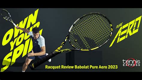 Babolat Pure Aero 2023 Racquet Review | Tennis Express - YouTube