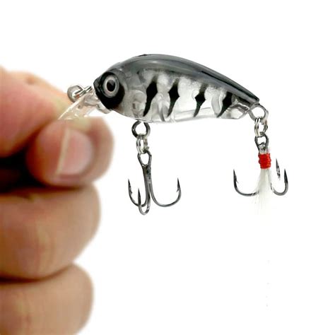 High Quality Fishing Lures Crank Baits Mini Crankbait 3d Fish Eye