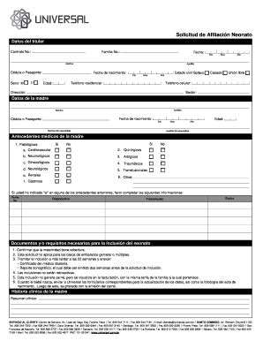 Completable En L Nea Visio Formulario Afiliacin Neonato Fax Email