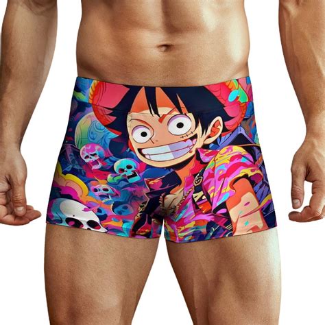 One-Piece Men's Cartoon Boxer BriefsMens Underwear M - Walmart.com