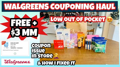 Walgreens Couponing Haul Super Great Deals Week Learn Walgreens