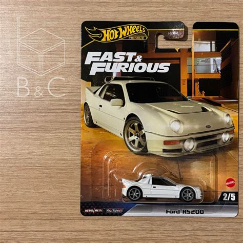 Hotwheels HW Hot Wheels Premium Ford RS200 Fast Furious Premium Shopee Malaysia