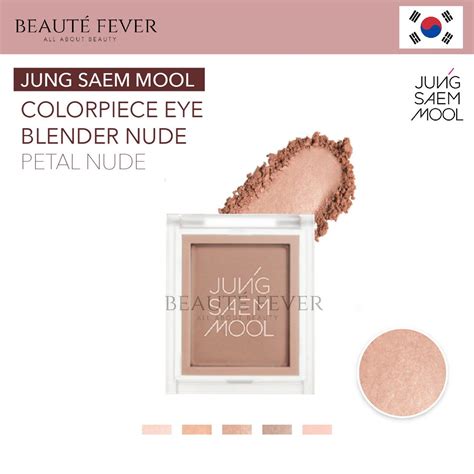 鄭瑄茉 韓國No 1 底妝色彩柔光眼影Petal Nude Colorpiece eye blender nude 平行進口 JSM