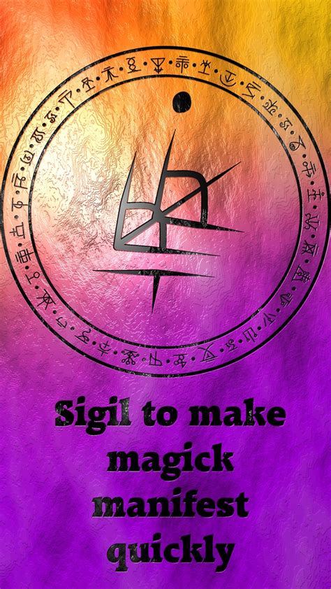 Magick Sigil For Quick Manifestation