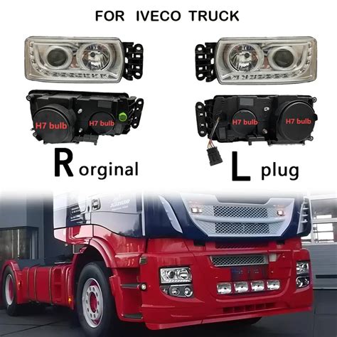 1pcs Head Lamp For IVECO Stralis Hi Way Eurocargo Truck LED Head Lamp E