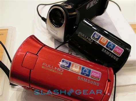 Samsung Hmx T Camcorder Hands On Slashgear