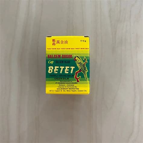 Betet Green Balm 175g Lazada Ph