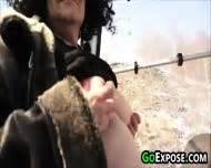 Granny Exposing Her Tits And Pussy