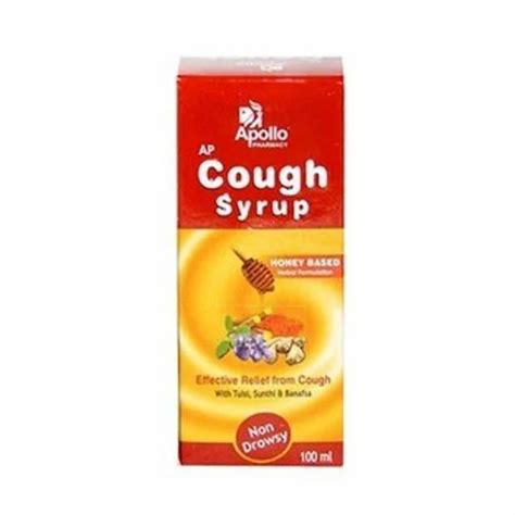 Apollo Cough Syrup Bottle Size 100 Ml At ₹ 59bottle In Chennai Id