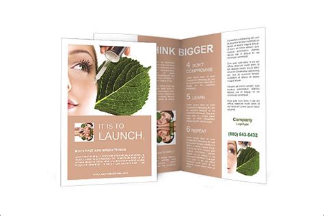 FREE 20 Amazing Cosmetic Brochure Templates In AI PSD Google Docs