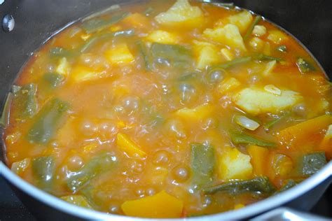 Garbanzos Con Calabaza Y Judías Recetinas