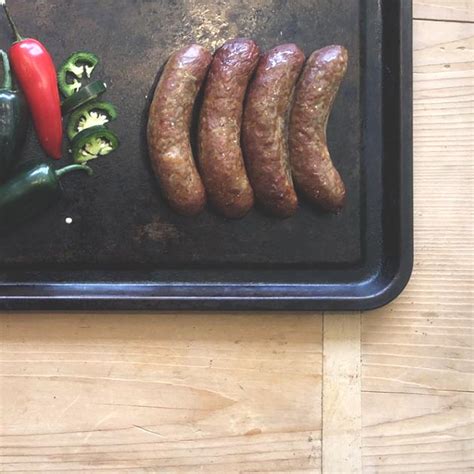 Chilli Beef Hot Links Garlic Wood