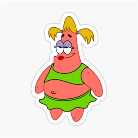 "SpongeBob Patricia" Sticker for Sale by joeoles | Redbubble