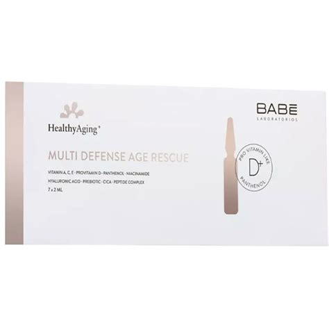 Babe Healthy Aging Multi Defense Age Rescue Ampoules 7x2 ML Nar Ecza
