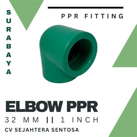 Jual Elbow Ppr Lesso Mm Inch Knee Fitting Keni Ppr Sambungan