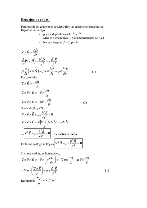 Repaso teoría electromagnética PDF Descarga Gratuita