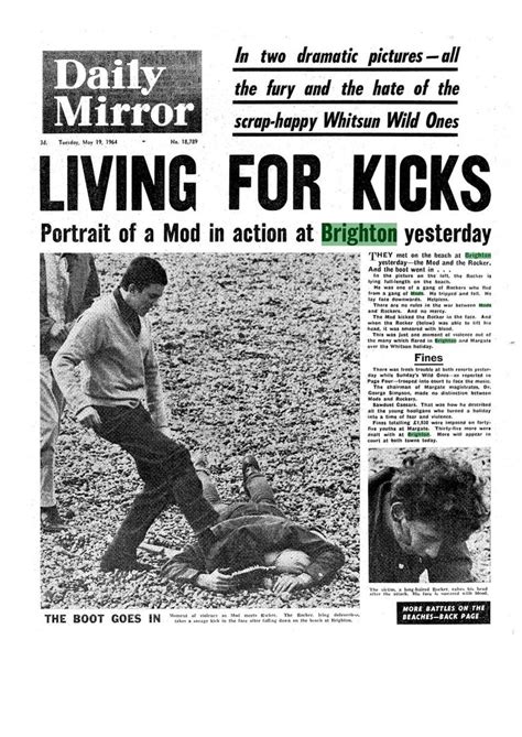 Mods V Rockers 1964 Beach Battles That Rocked Britain And Terrified